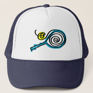 Boné Chapéu de caminhoneiro esportivo com design tênis