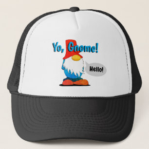 Boné Chapéu de Caminhoneiro Gnomo