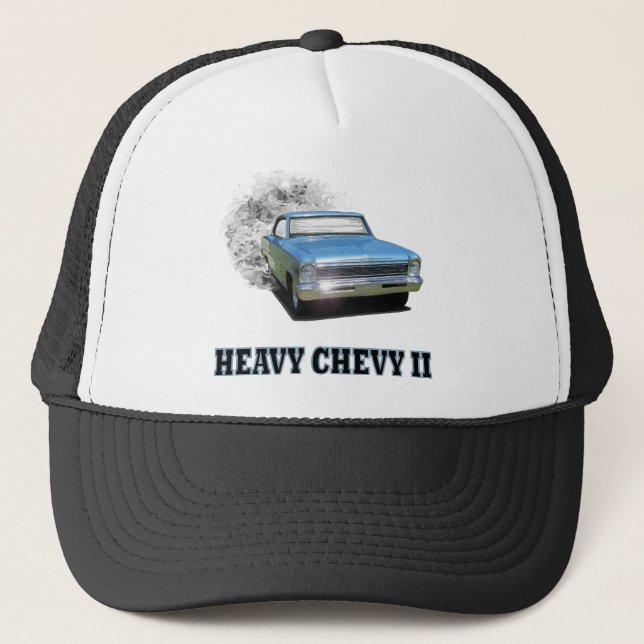 Boné Chapéu de Caminhoneiro Heavy Chevy II (Frente)