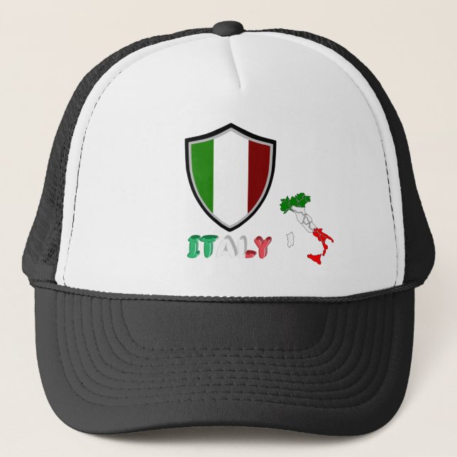 Boné Chapéu de caminhoneiro italiano (Frente)