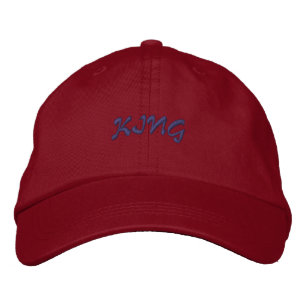 Boné Chapéu de Caminhoneiro KING Bonito para Homens Mul