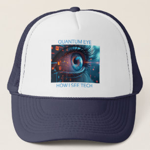 Boné Chapéu de caminhoneiro Quantum Eye Tech