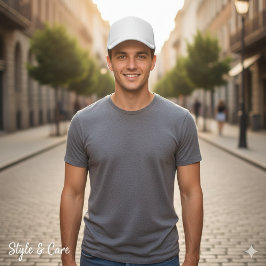 Boné Chapéu de Caminhoneiro Simples e Branco Clássico