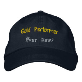 Boné Chapéu de Celebração Personalizado Navy Performer