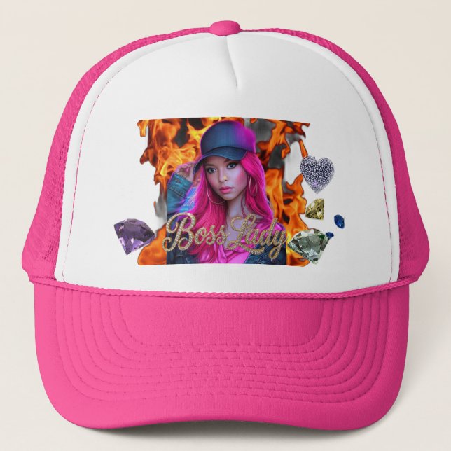 Boné Chapéu de Chefe Mulher (Frente)