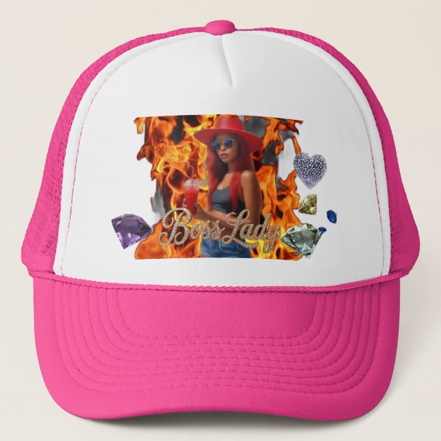 Boné Chapéu de Chefe Senhora (Frente)