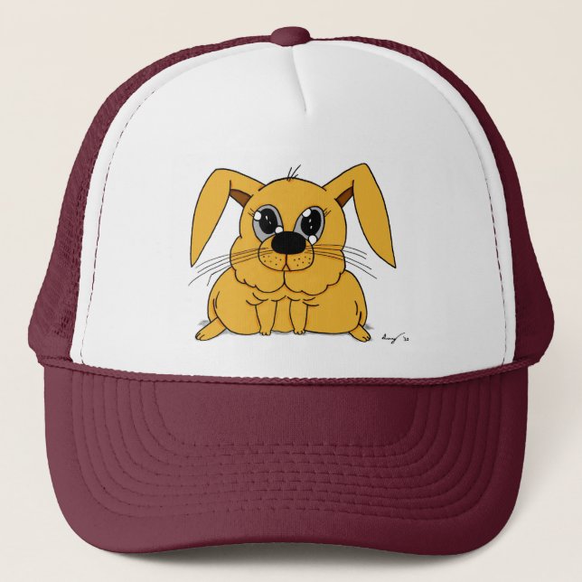 Boné Chapéu de Coelhinho Gordinho Fofo (Frente)