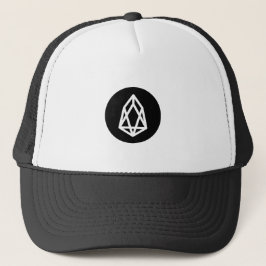 Boné Chapéu de Cryptocurrency do ícone do EOS