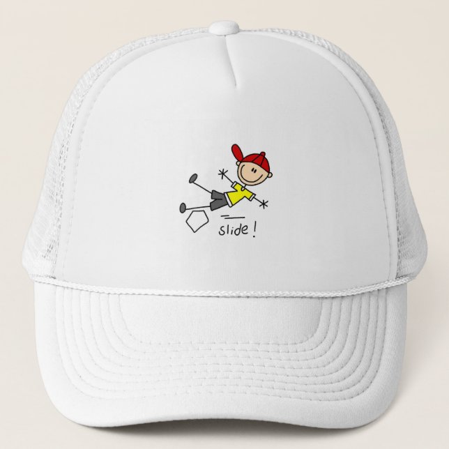 Boné Chapéu de Deslize de Beisebol (Frente)