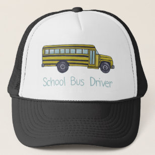 Boné Chapéu de Driver de Ônibus Escolar