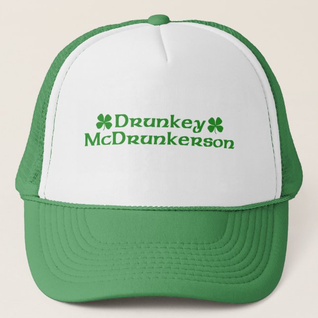 Boné Chapéu de Drunky McDrunkerson (Frente)