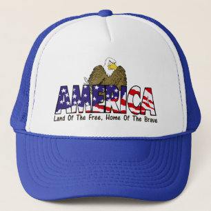 Boné Chapéu de Eagle do americano