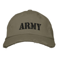 chapéu de EXÉRCITO