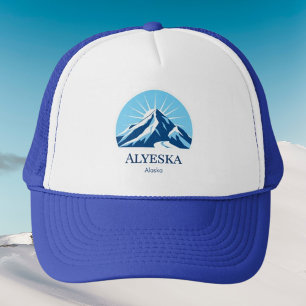 Boné Chapéu de férias da estação de esqui Alyeska Alasc