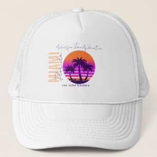 Boné Chapéu de Férias Personalizado Retro
