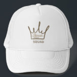 Boné Chapéu de Festa de Despedida de Solteiro | Esquadr<br><div class="desc">Chapéu de Despedida de Solteiro | Esquadrão do Noivo</div>