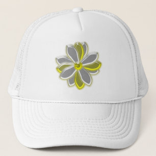 Boné Chapéu de Flor Daisy brilhante