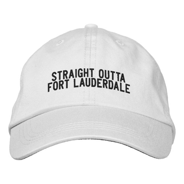 Boné Chapéu de Fort Lauderdale Flórida (Frente)