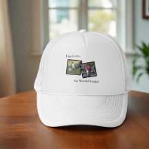 Chapéu de Foto Personalizável para Amantes de Anim