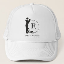 Chapéu de Golfe com Monograma Personalizado