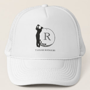 Boné Chapéu de Golfe com Monograma Personalizado