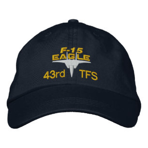 Boné Chapéu de Golfe de Águia Alta Técnica F-15 de 43TF