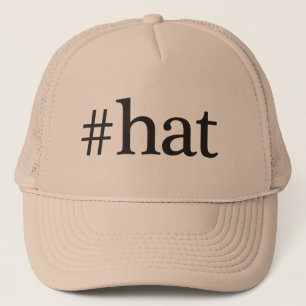 Boné Chapéu de Hashtag
