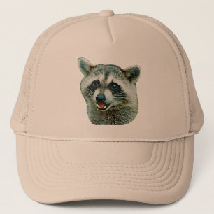 Boné Chapéu de imagem do guaxinim