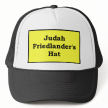 Chapéu de Judah Friedlander, amarelo