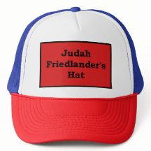 Chapéu de Judah Friedlander, vermelho