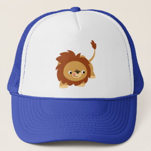 Boné Chapéu de Leão de Cartoon Bonito