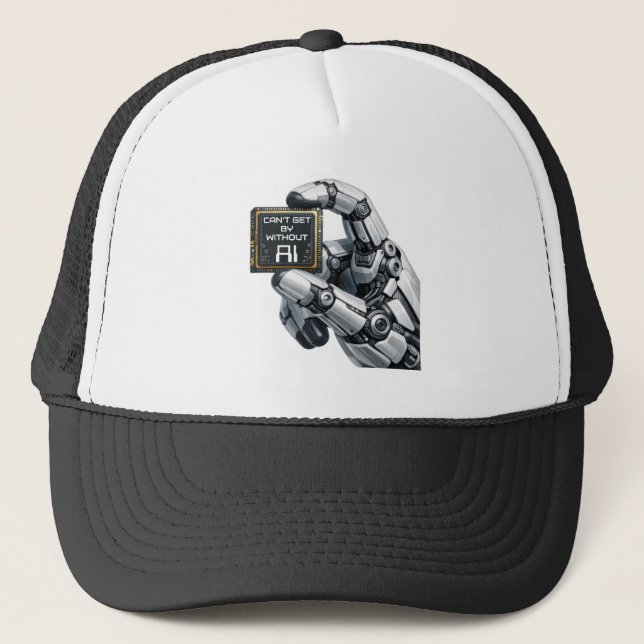 Boné Chapéu de Mão Robótica (Frente)