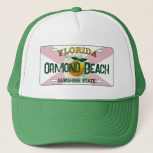 Boné Chapéu de matrícula da Ormond Beach