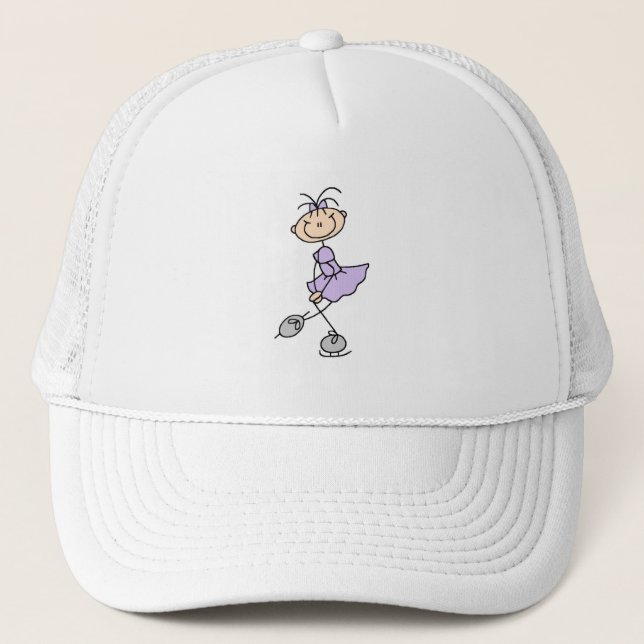Boné Chapéu de Menina Skate Lilás (Frente)