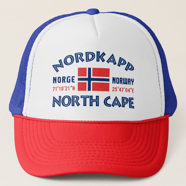 Boné Chapéu de NORDKAPP Noruega (Frente)