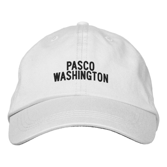 Boné Chapéu de Pasco Washington (Frente)