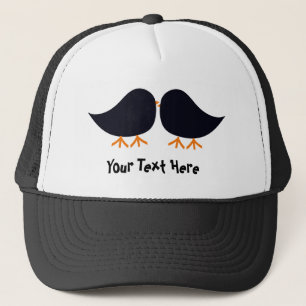 Boné Chapéu de Pássaro com Bigode