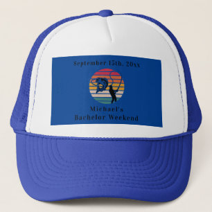 Boné Chapéu de Pesca Personalizado   Fim de semana do S
