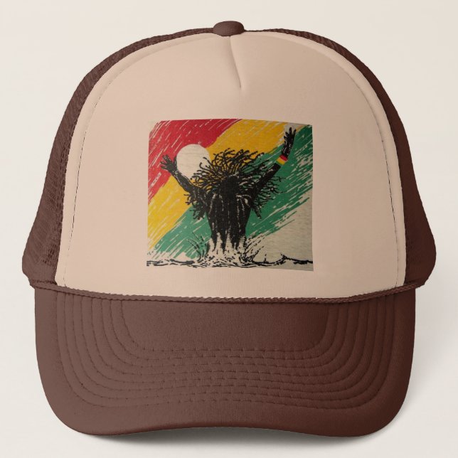 Boné CHAPÉU de Rasta (Frente)