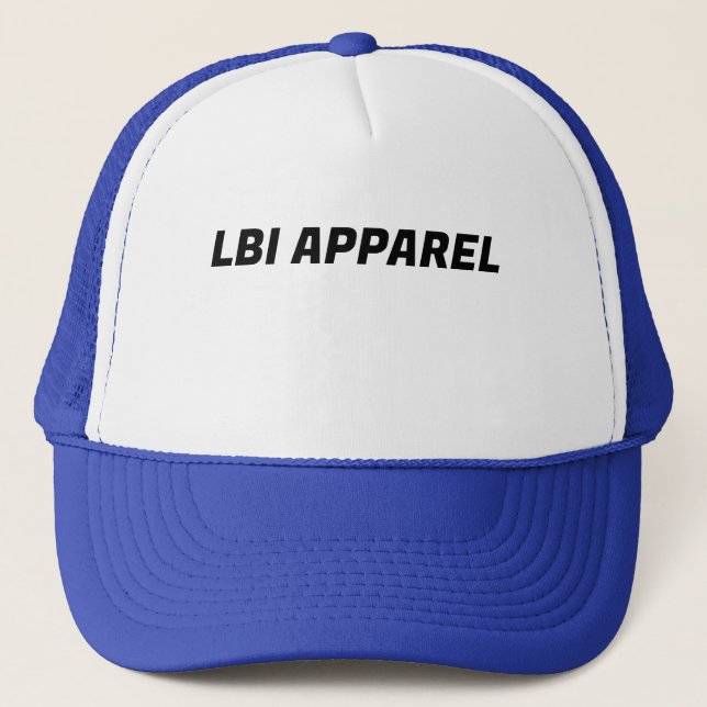 BONÉ CHAPÉU DE ROUPA LBI MARCA REGISTRADA (Frente)