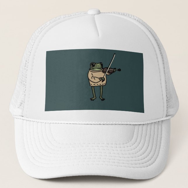 Boné Chapéu de Sapo Violinista (Frente)