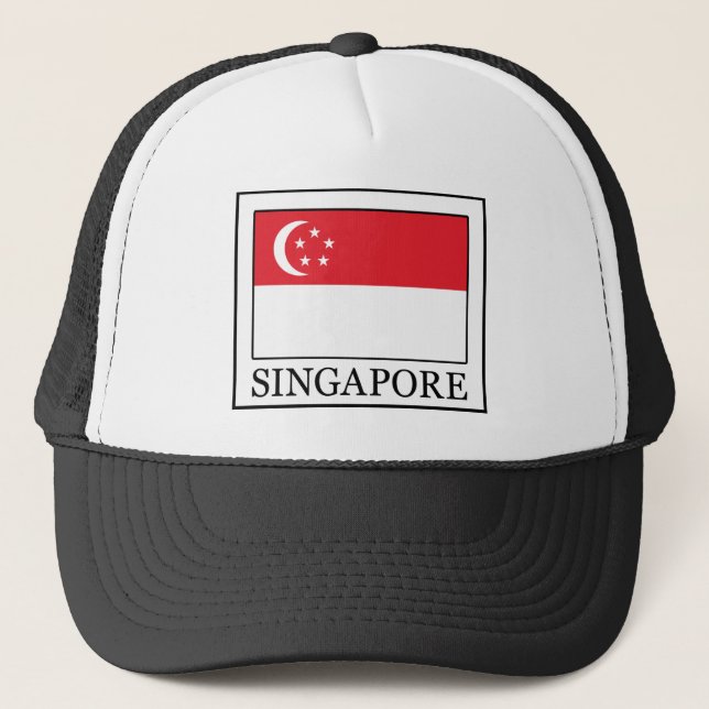 Boné Chapéu de Singapura (Frente)