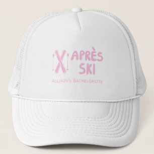 Boné Chapéu de Solteira Pink Apres Ski