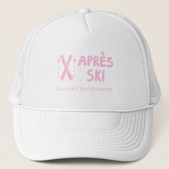 Boné Chapéu de Solteira Pink Apres Ski (Frente)