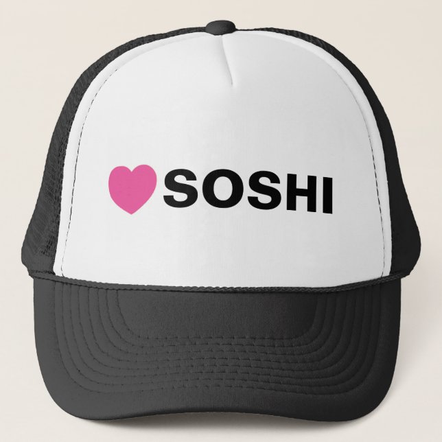 Boné Chapéu de Soshi do amor (Frente)