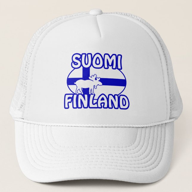 Boné Chapéu de Suomi Finlandia (Frente)