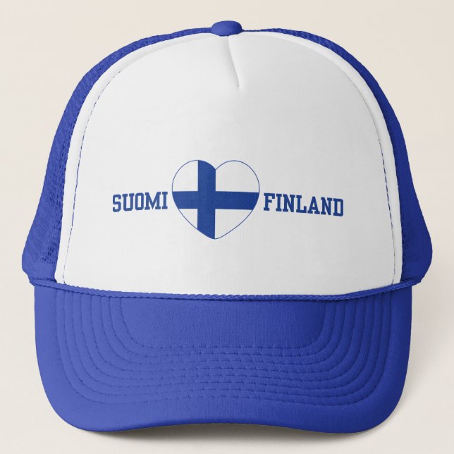 Boné Chapéu de SUOMI FINLANDIA (Frente)