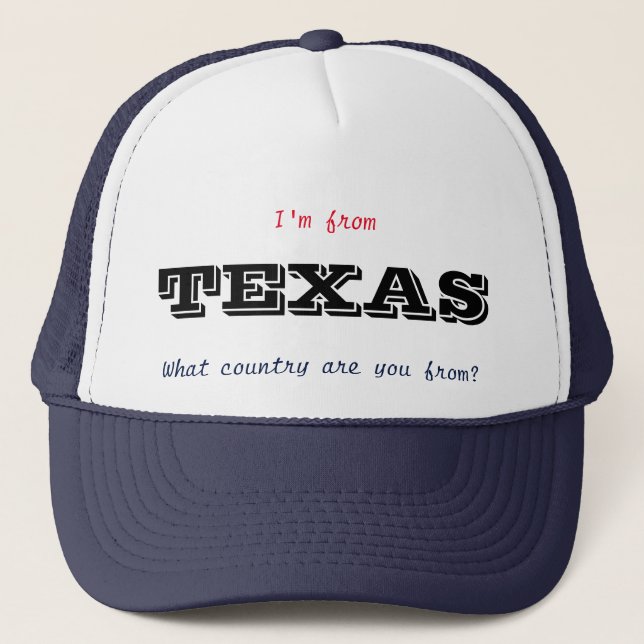 Boné Chapéu de Texas (Frente)