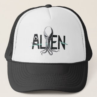 Boné Chapéu de Texto da Alienígena de Espaço