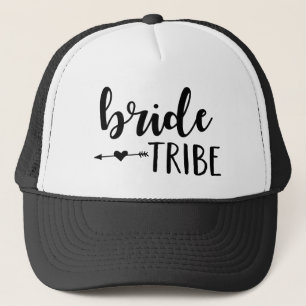 Boné Chapéu de Tribo Bride para Bridesmaid
